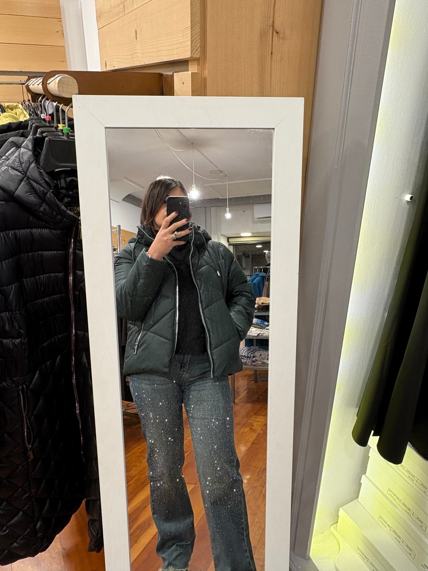 Piumino corto “Les filles”