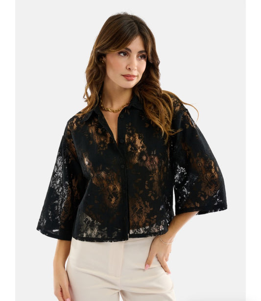 Camicia in pizzo