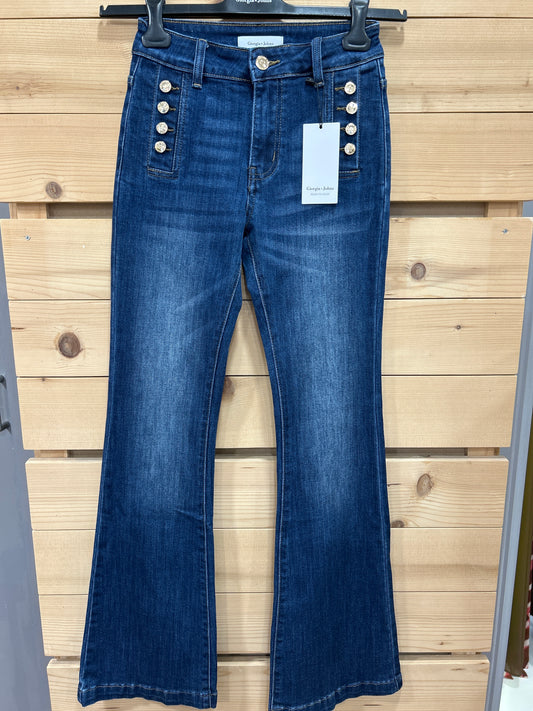 Jeans flare “Giorgia & Johns”