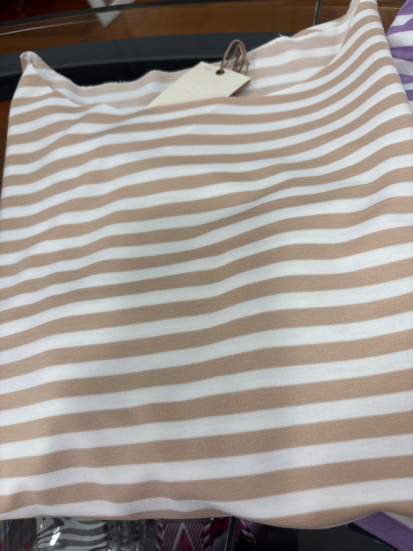 Maglia felpina righe