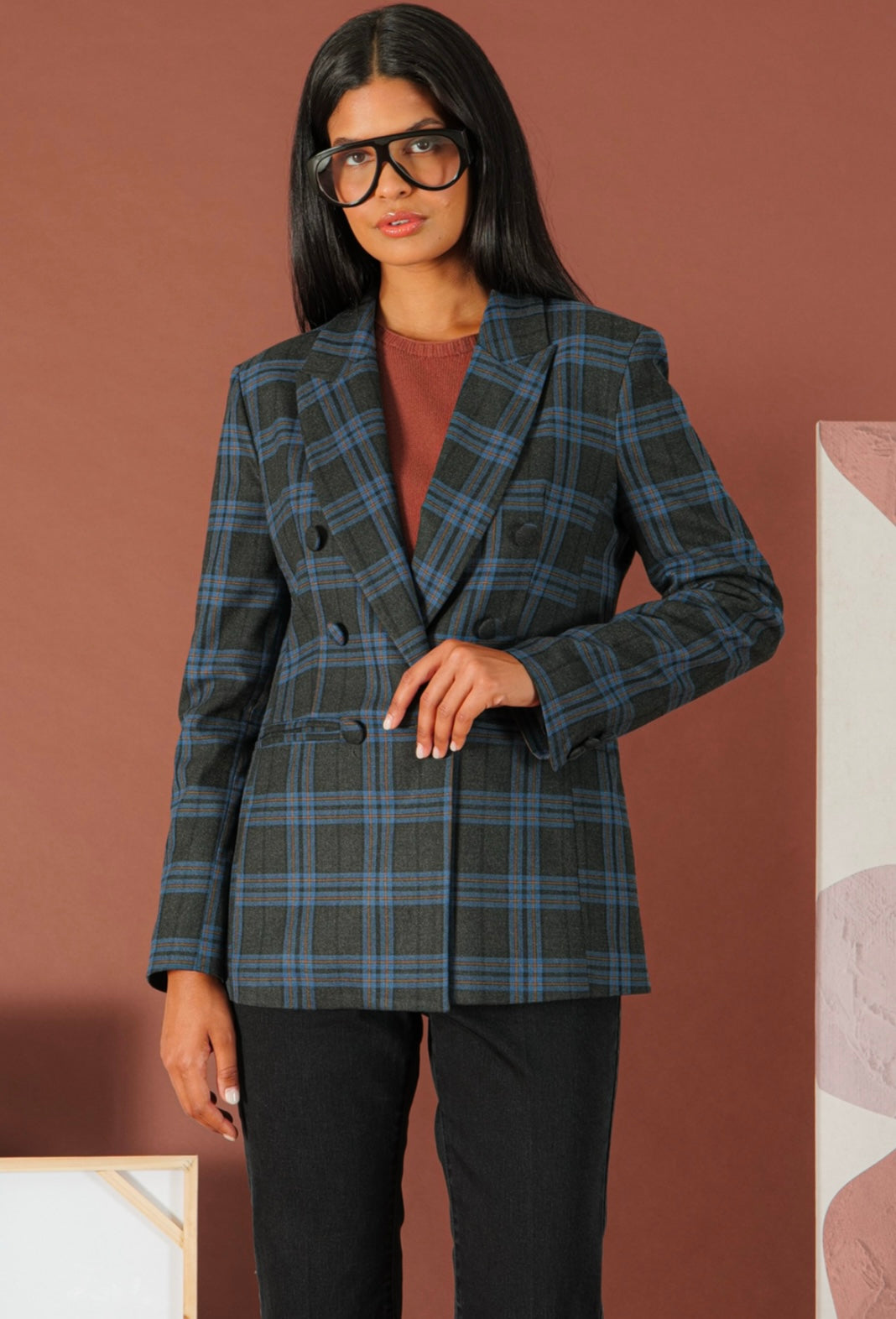 Giacca quadri “Roberta Ranieri”