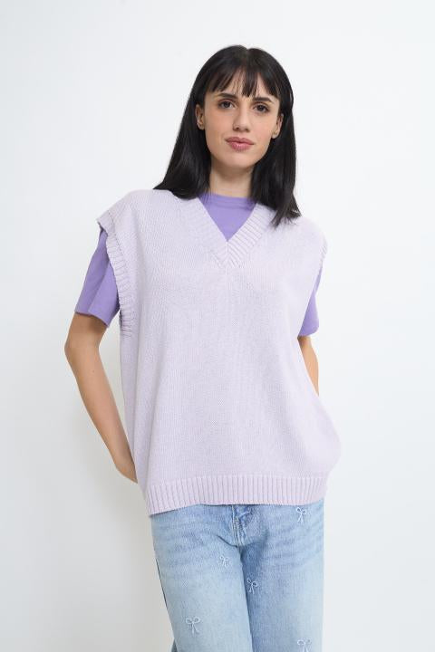 Gilet asimmetrico