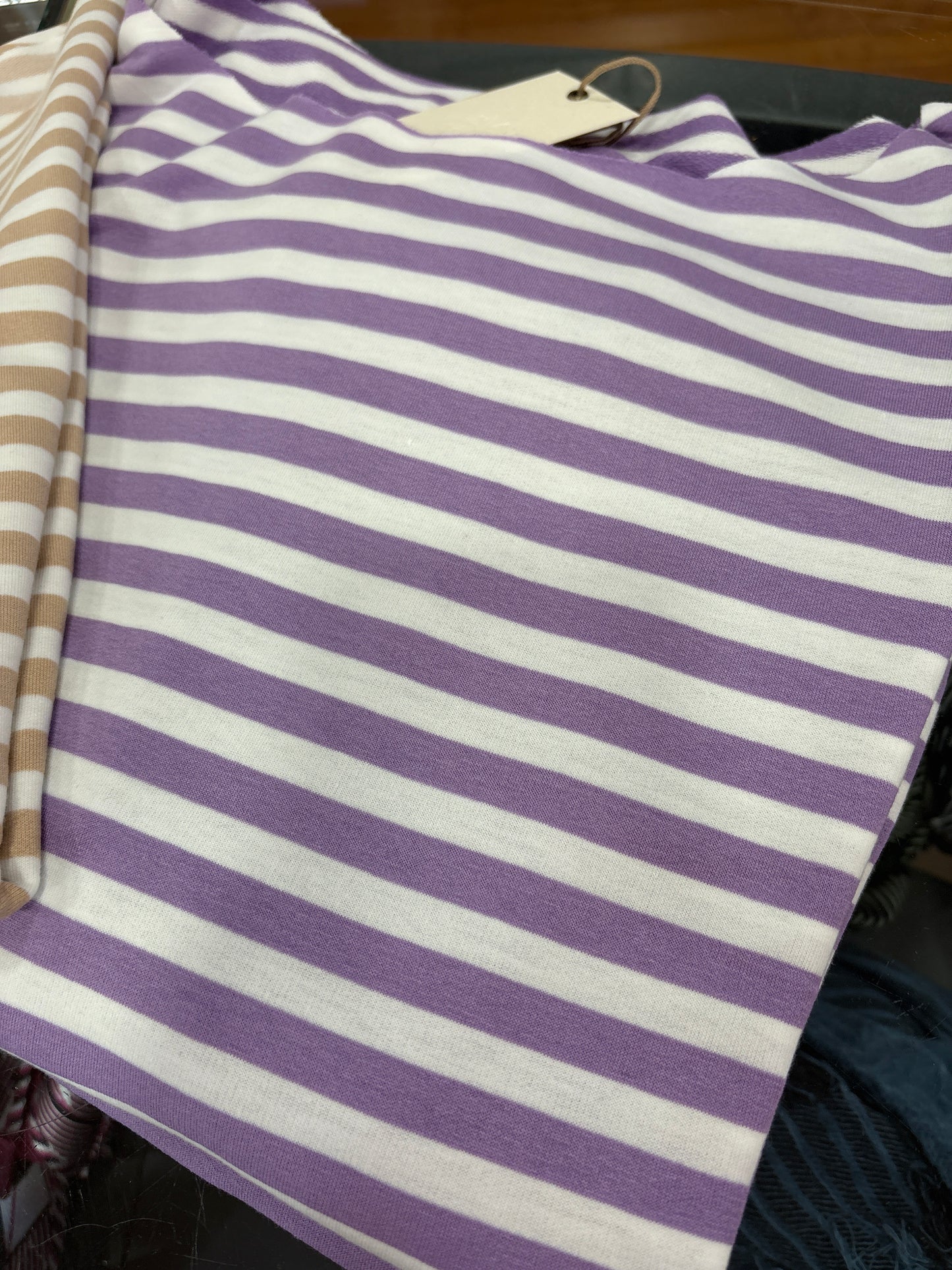 Maglia felpina righe