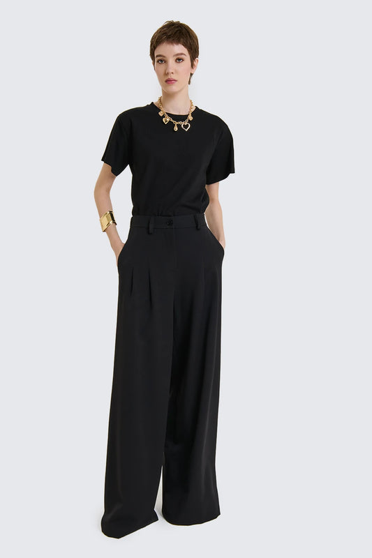 Pantalone gamba ampia